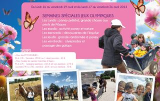 Stages vacances Poney Printemps 2024